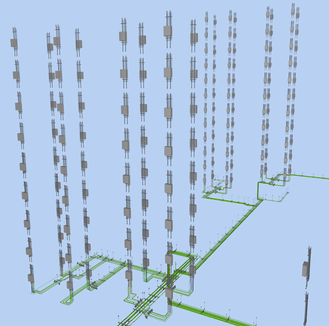 Parametrisch BIM model FvdM Montage
